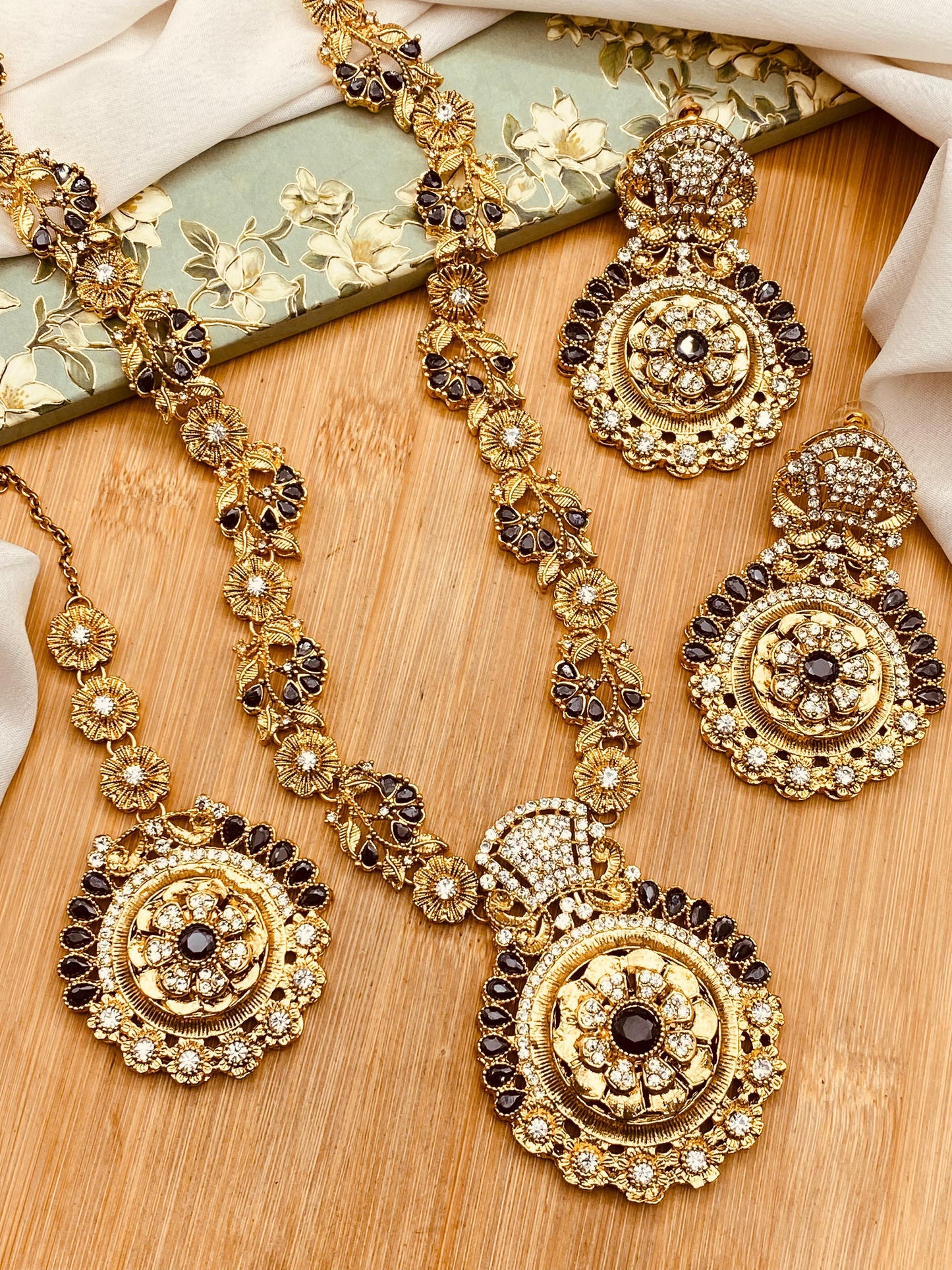 Turkish Mala set Golden-2819