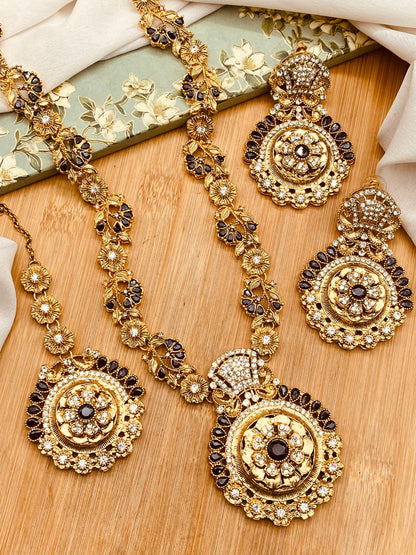 Turkish Mala set Golden-2819