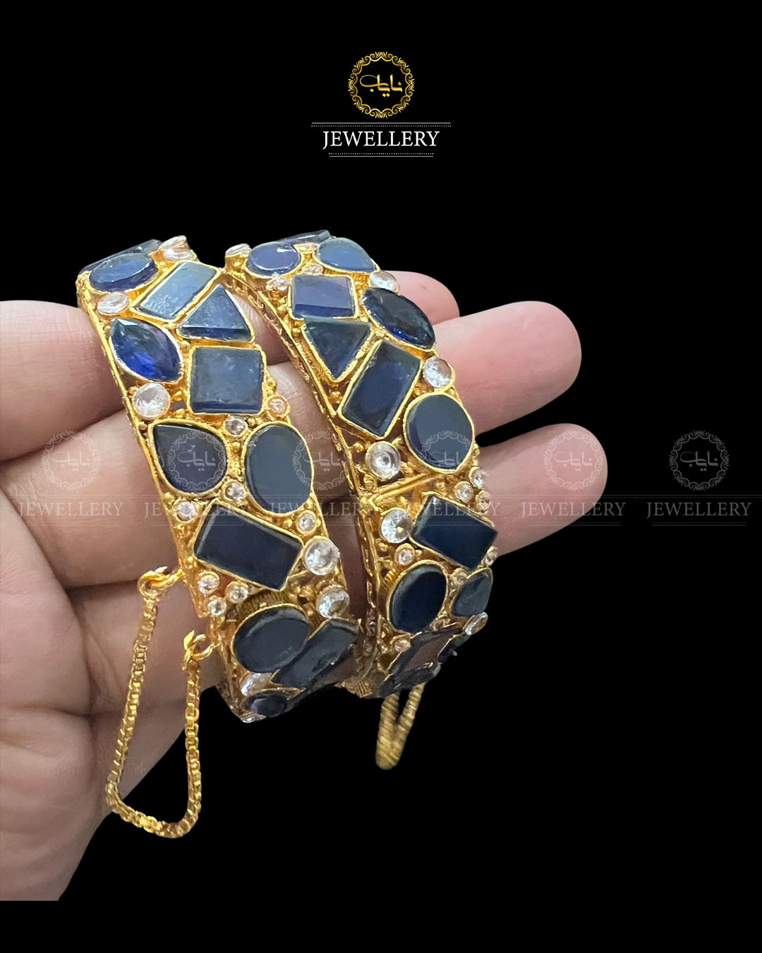 Egyptian Openable Bangles (pair) BL-521