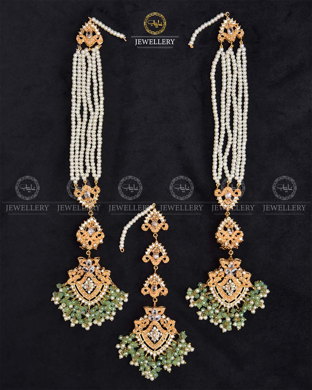 Noratan Sahara Earrings with Tika NJ-1668