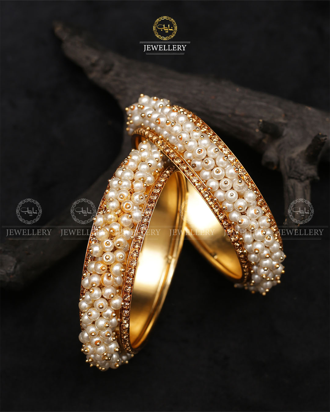 Handmade Gajra Bangles (pair)-2385