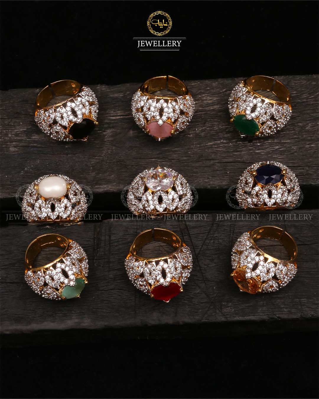 Jarao Adjustable ring-2476 Nayab Jewellery