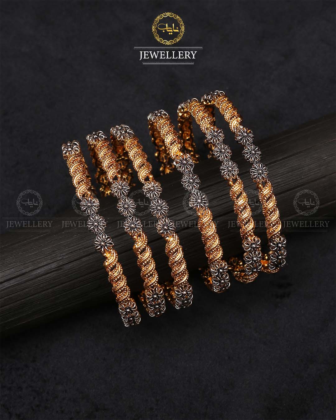 Designer 6 pcs Bangles set-2470 Nayab Jewellery