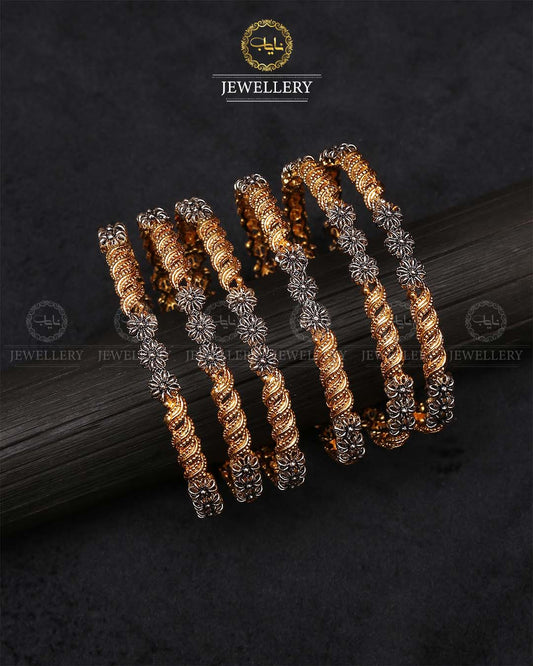 Designer 6 pcs Bangles set-2470 Nayab Jewellery