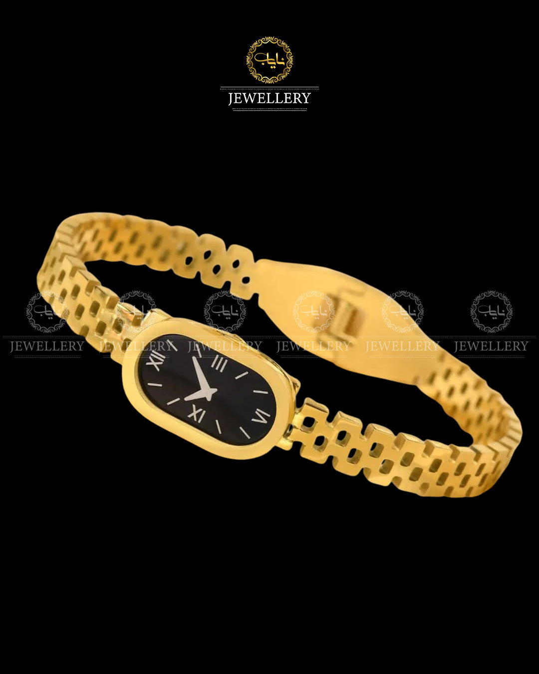 Trending Stainless steel Openable Watch Shape Bracelet BL-515