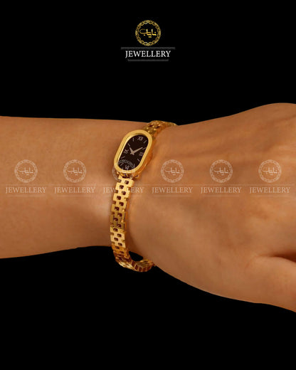 Trending Stainless steel Openable Watch Shape Bracelet BL-515