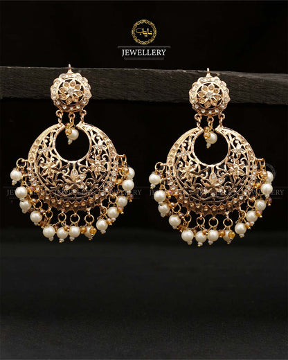 Gold plated Hyedrabadi Baali  E-3007