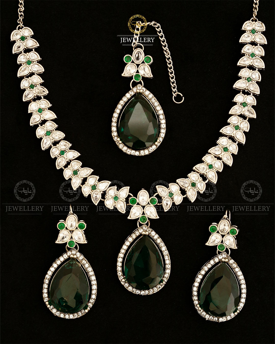 Zirconia Designer Necklace set-2874