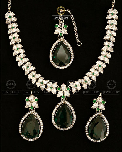 Zirconia Designer Necklace set-2874