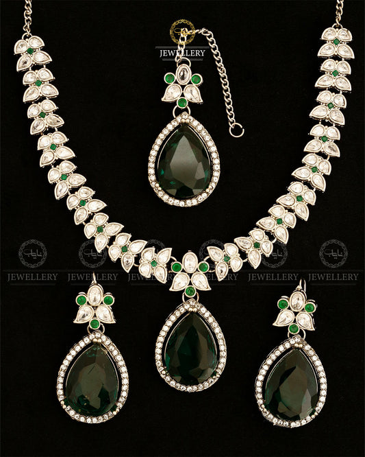 Zirconia Designer Necklace set-2874