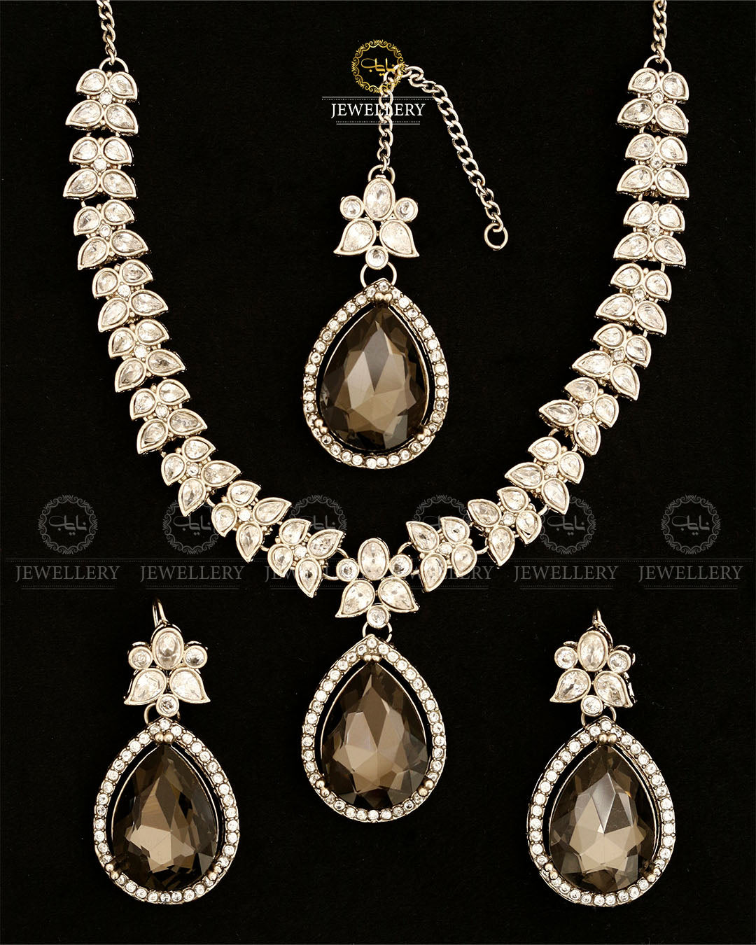 Zirconia Designer Necklace set-2874