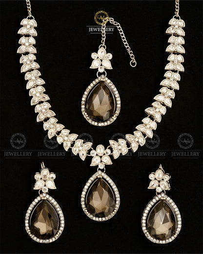 Zirconia Designer Necklace set-2874