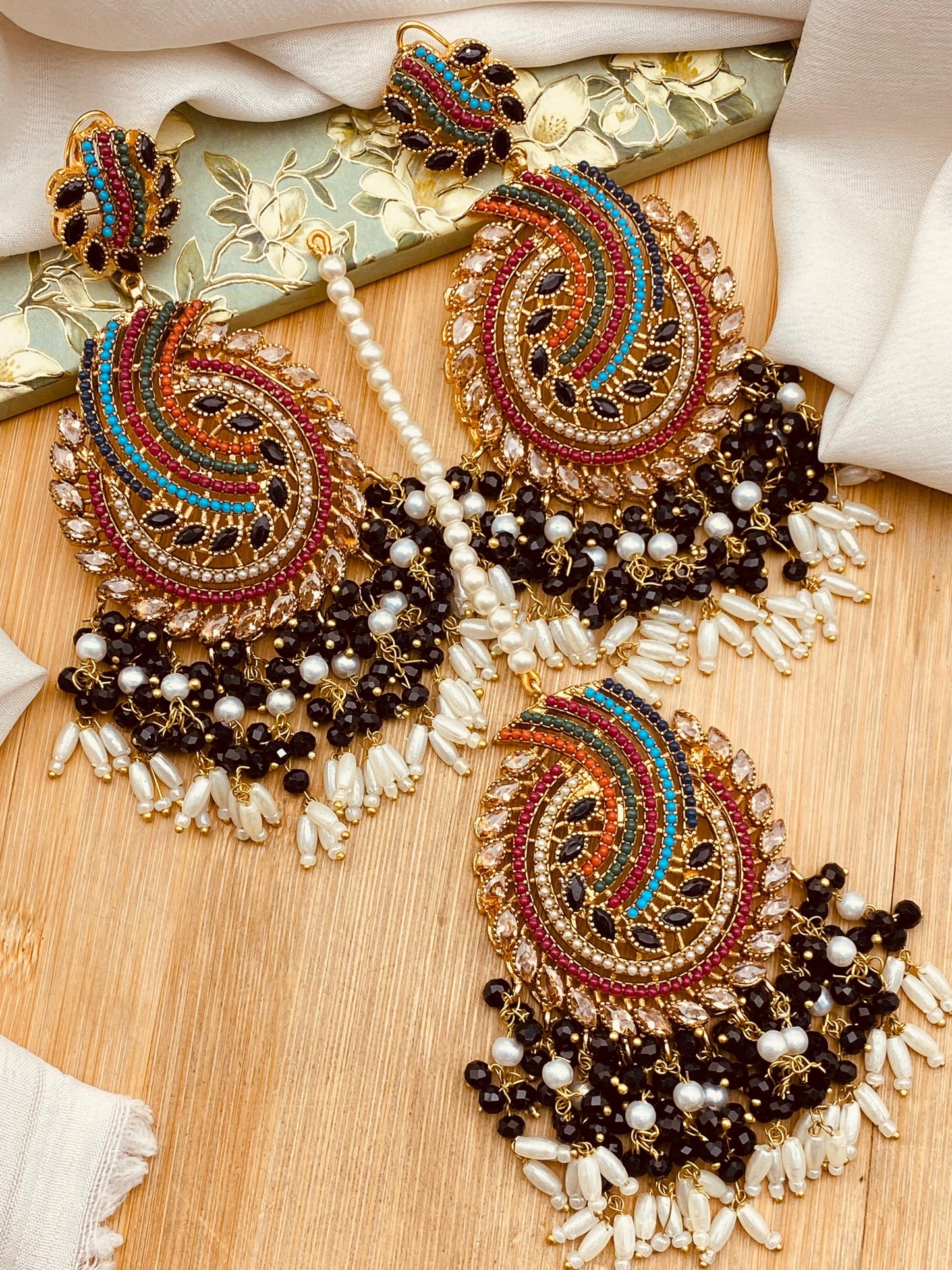 Traditional Noratan Baali Tika-2487 Nayab Jewellery