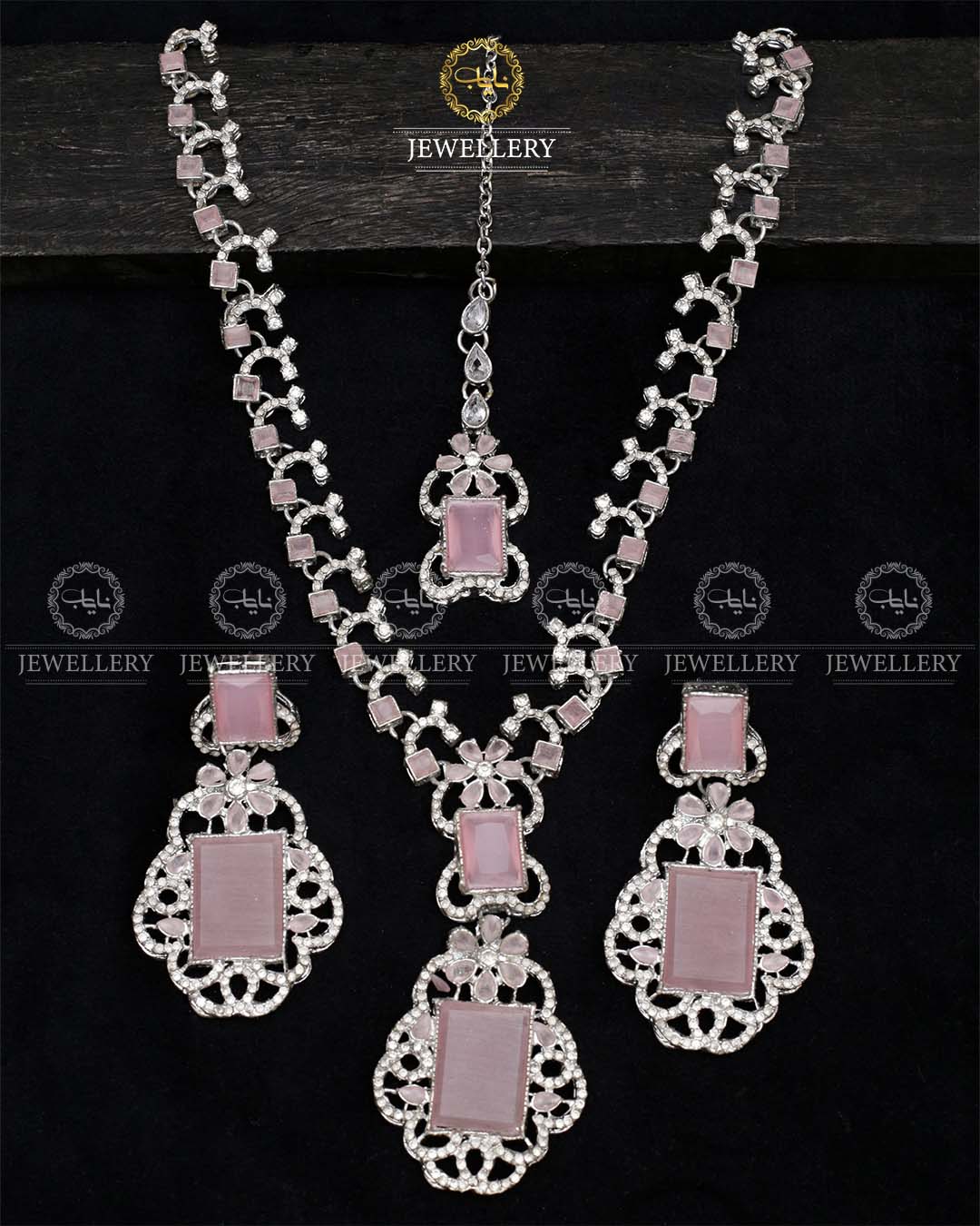 Anita Ambani Mala Set-2565 Silver