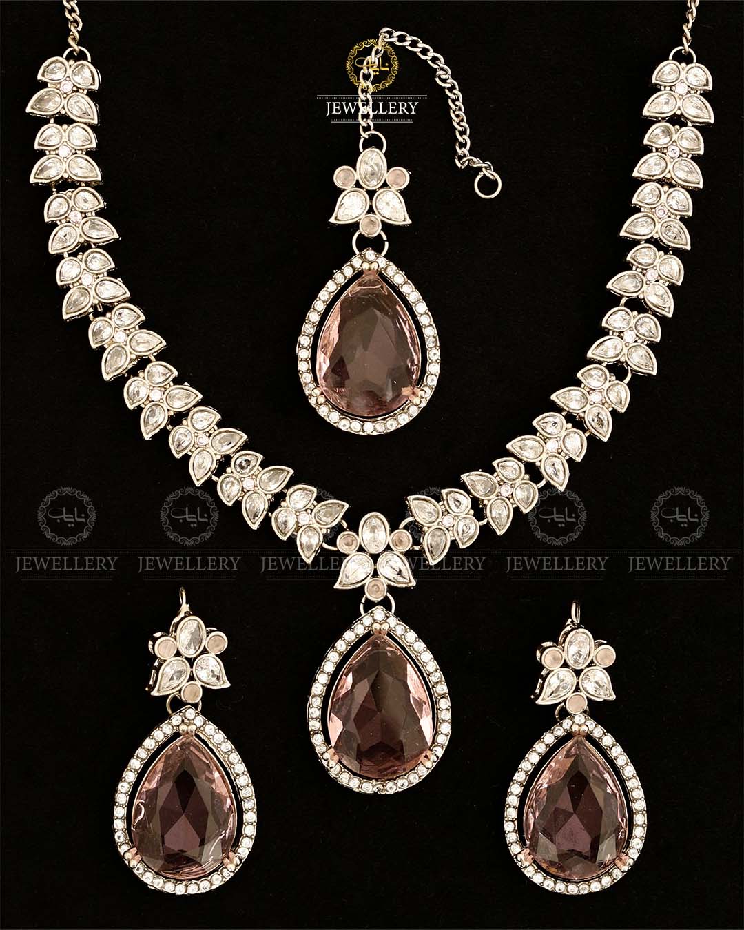 Zirconia Designer Necklace set-2874