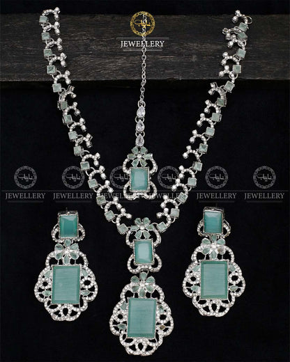Anita Ambani Mala Set-2565 Silver