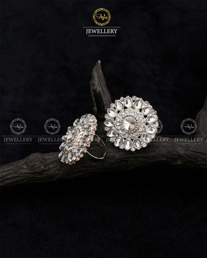 Kundan adjustable Ring -R-415