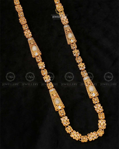 Light Weight Fancy Egyptian Mala (Without Earrings)  NJ-1165 Nayab Jewellery