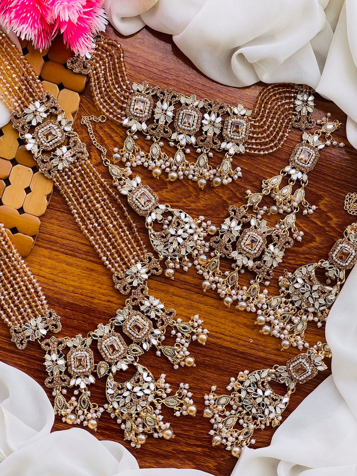 Kundan Bridal Set NJ-1593