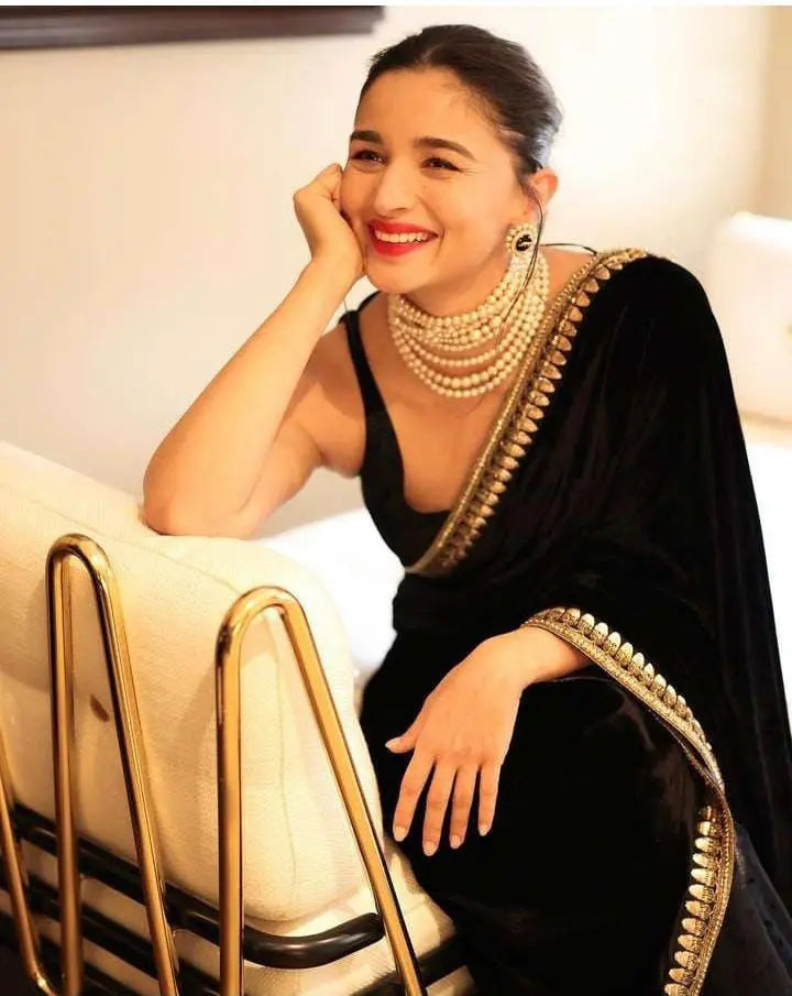 Alia bhatt pearl necklace (without Earrings) -2027 Nayab Jewellery