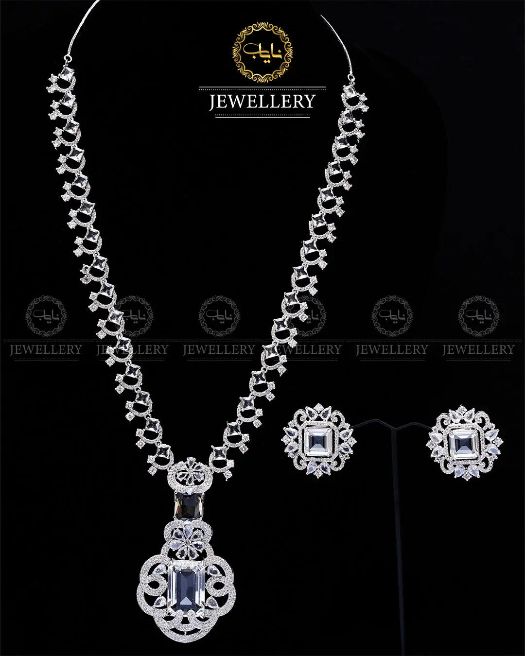 American Dimond with Doublet stones Nita Ambani Mala set-2015 Nayab Jewellery