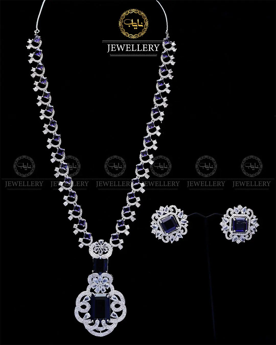 American Dimond with Doublet stones Nita Ambani Mala set-2015 Nayab Jewellery