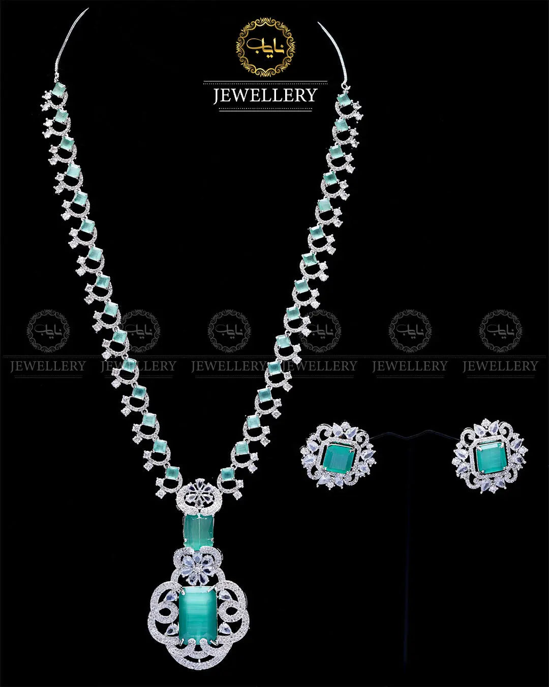 American Dimond with Doublet stones Nita Ambani Mala set-2015 Nayab Jewellery