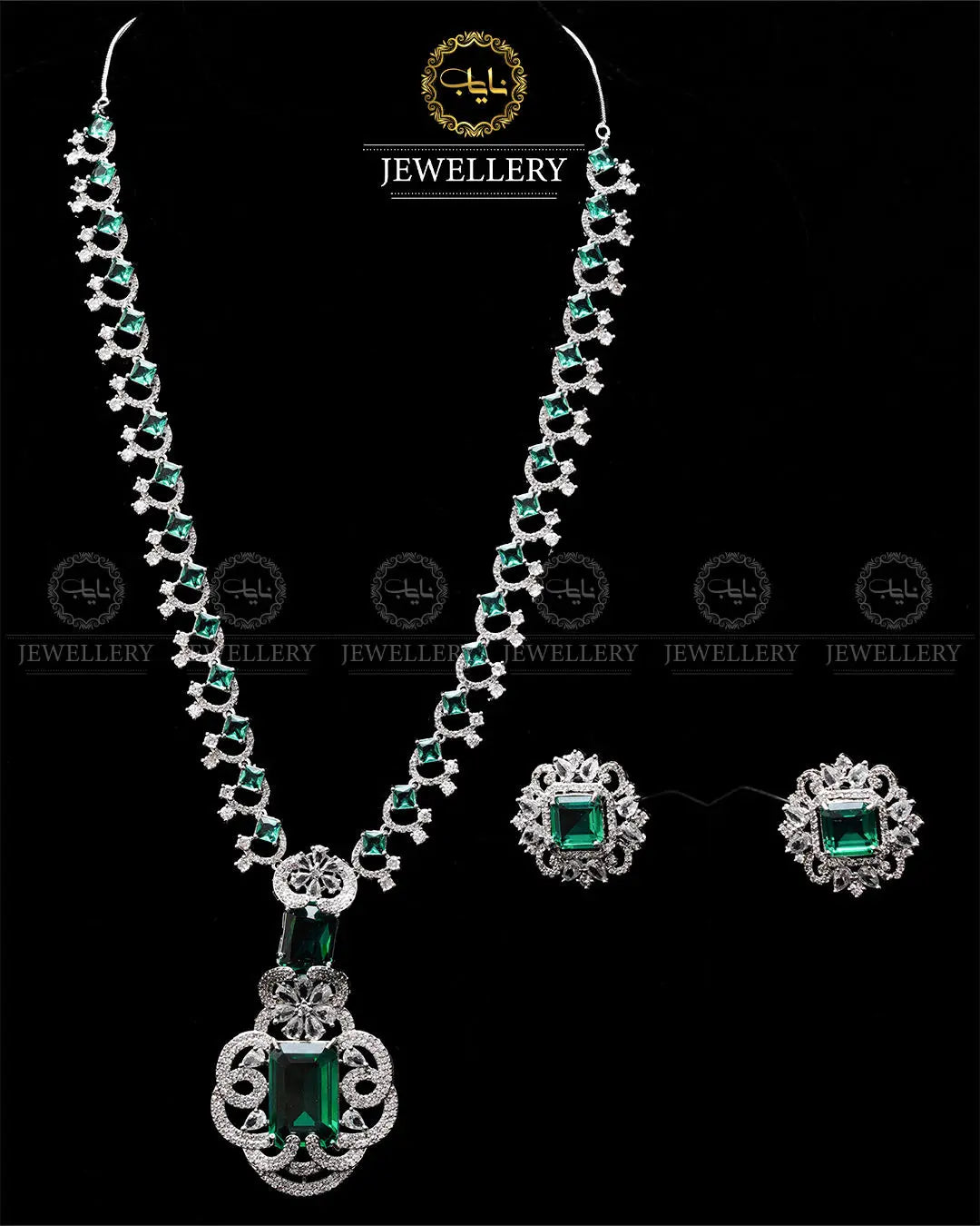 American Dimond with Doublet stones Nita Ambani Mala set-2015 Nayab Jewellery