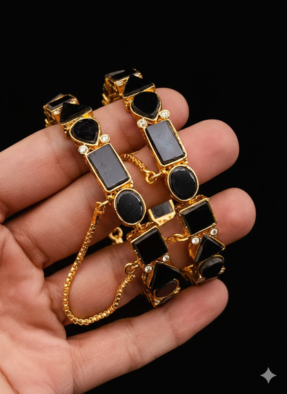 Egyptian openable Bangles (pair) BL-5039