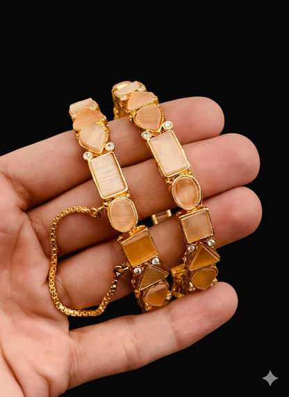 Egyptian openable Bangles (pair) BL-5039