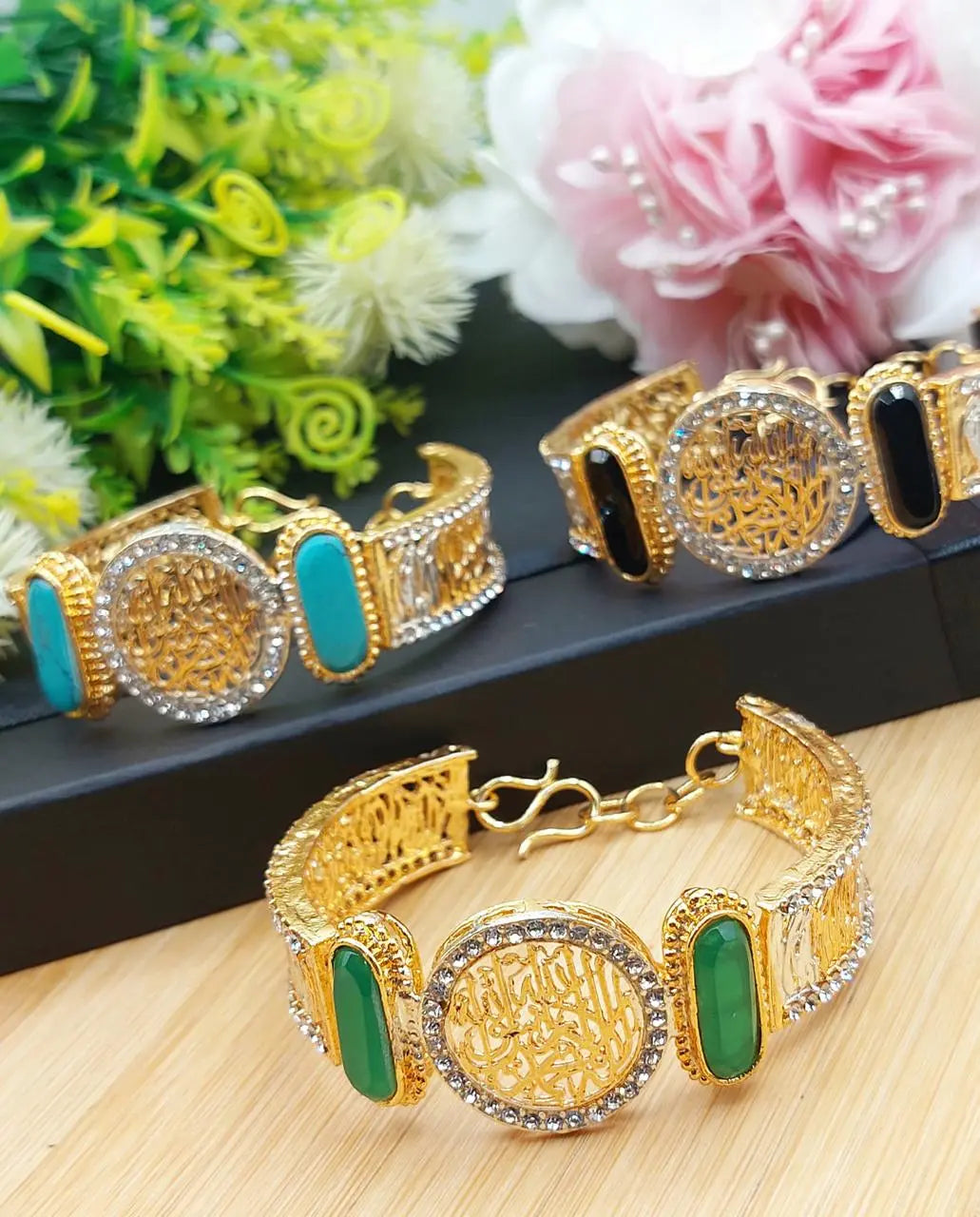 Calligraphy Kalma openable Bracelet -2251 Nayab Jewellery