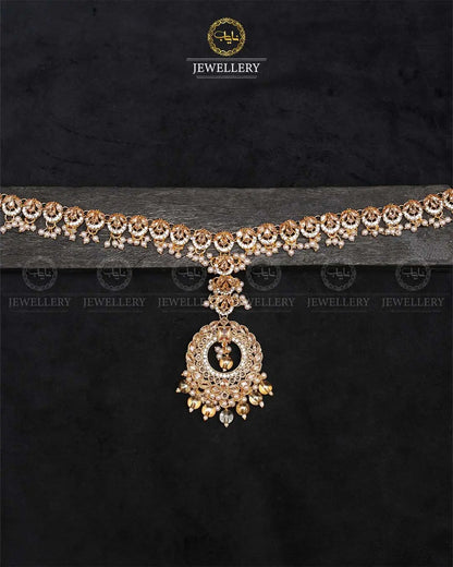 Chand Zarcon Sheesh Patti-2356-Golden Nayab Jewellery