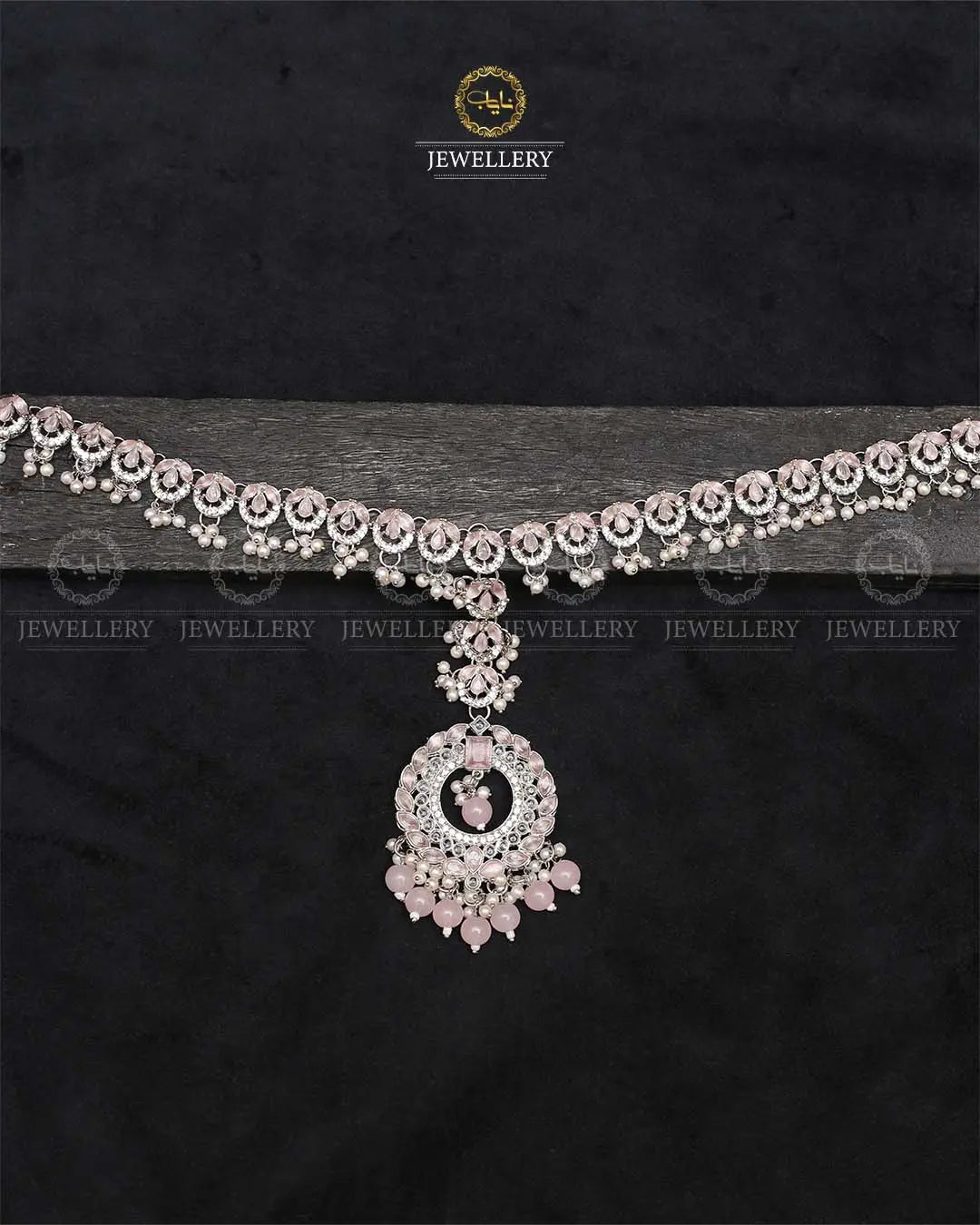 Chand Zarcon Sheesh Patti-2356-Silver Nayab Jewellery