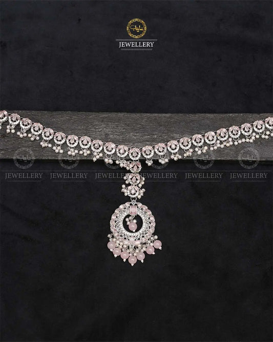 Chand Zarcon Sheesh Patti-2356-Silver Nayab Jewellery