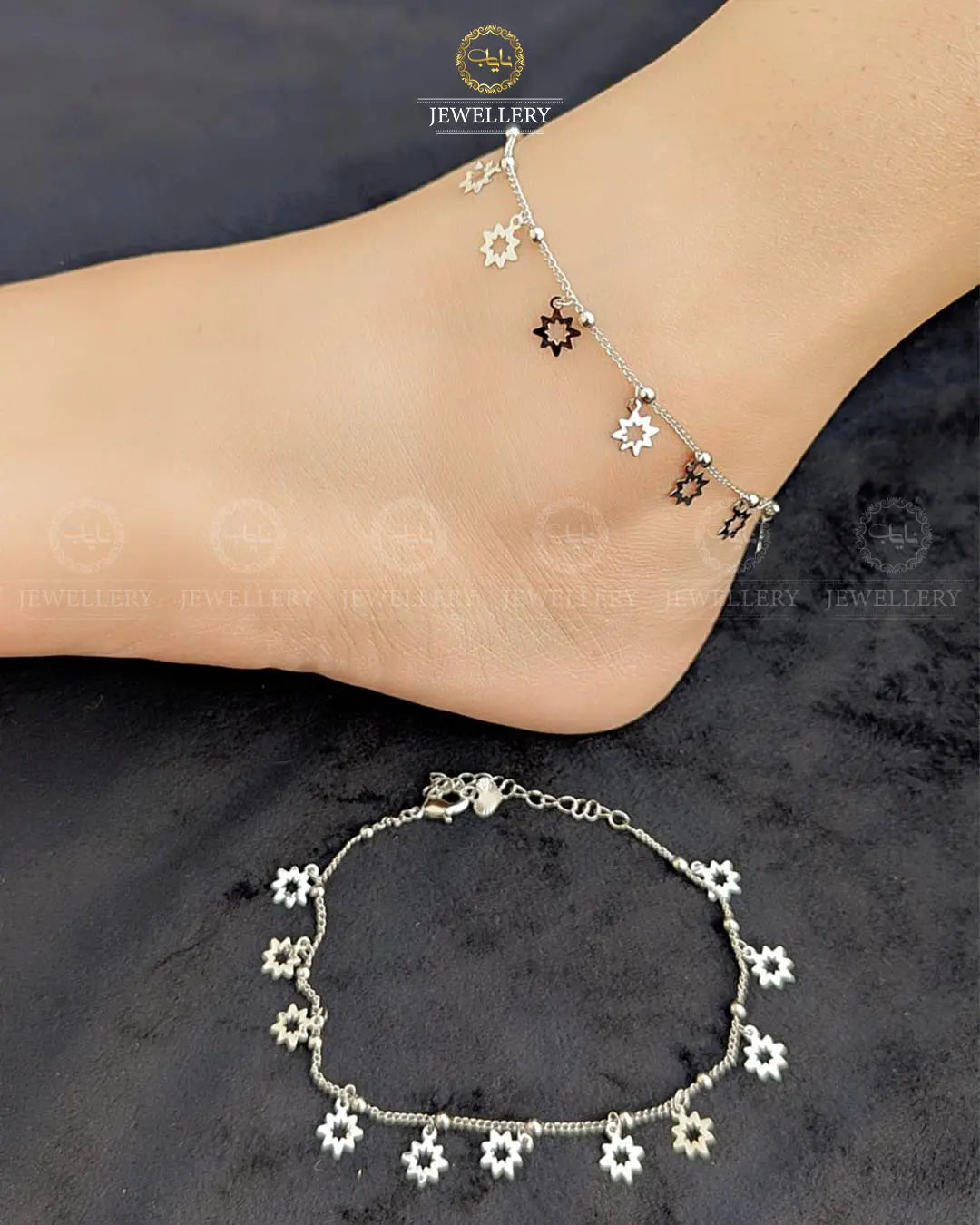 China Gold Anklet (pair)-2396 (Copy) Nayab Jewellery