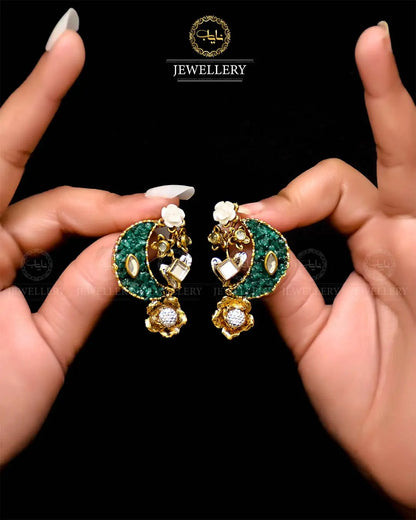 Crush Chand Bali  NJ -1724 Nayab Jewellery