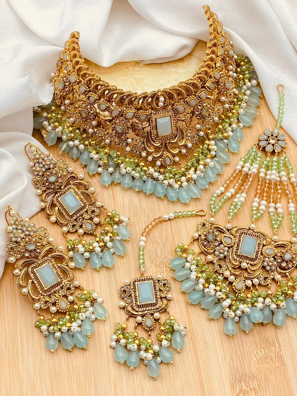 Designer Bridal Collar set-2288 Nayab Jewellery