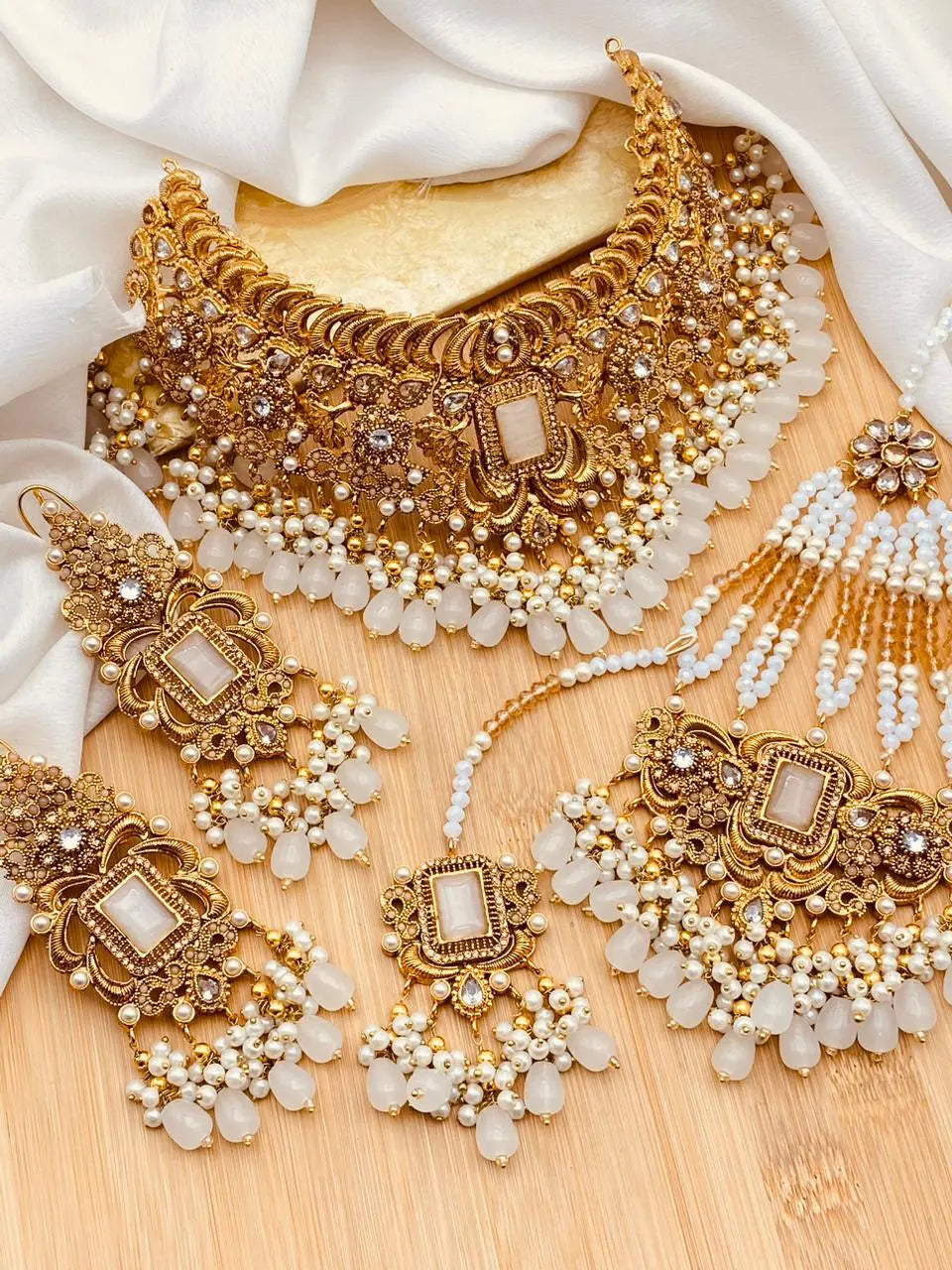 Designer Bridal Collar set-2288 Nayab Jewellery