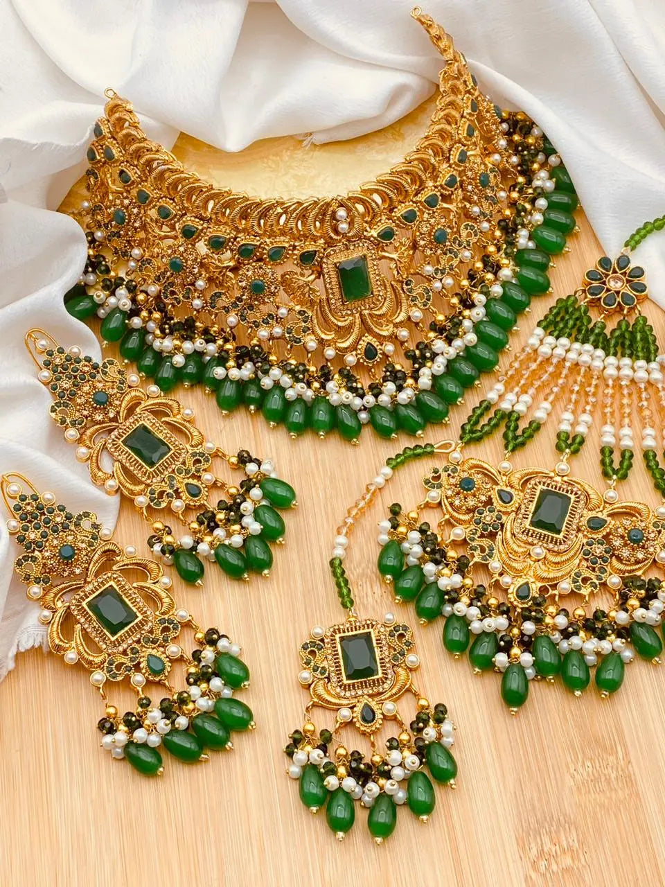 Designer Bridal Collar set-2288 Nayab Jewellery