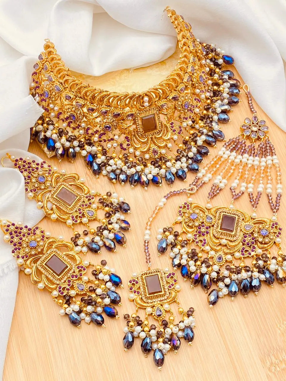 Designer Bridal Collar set-2288 Nayab Jewellery