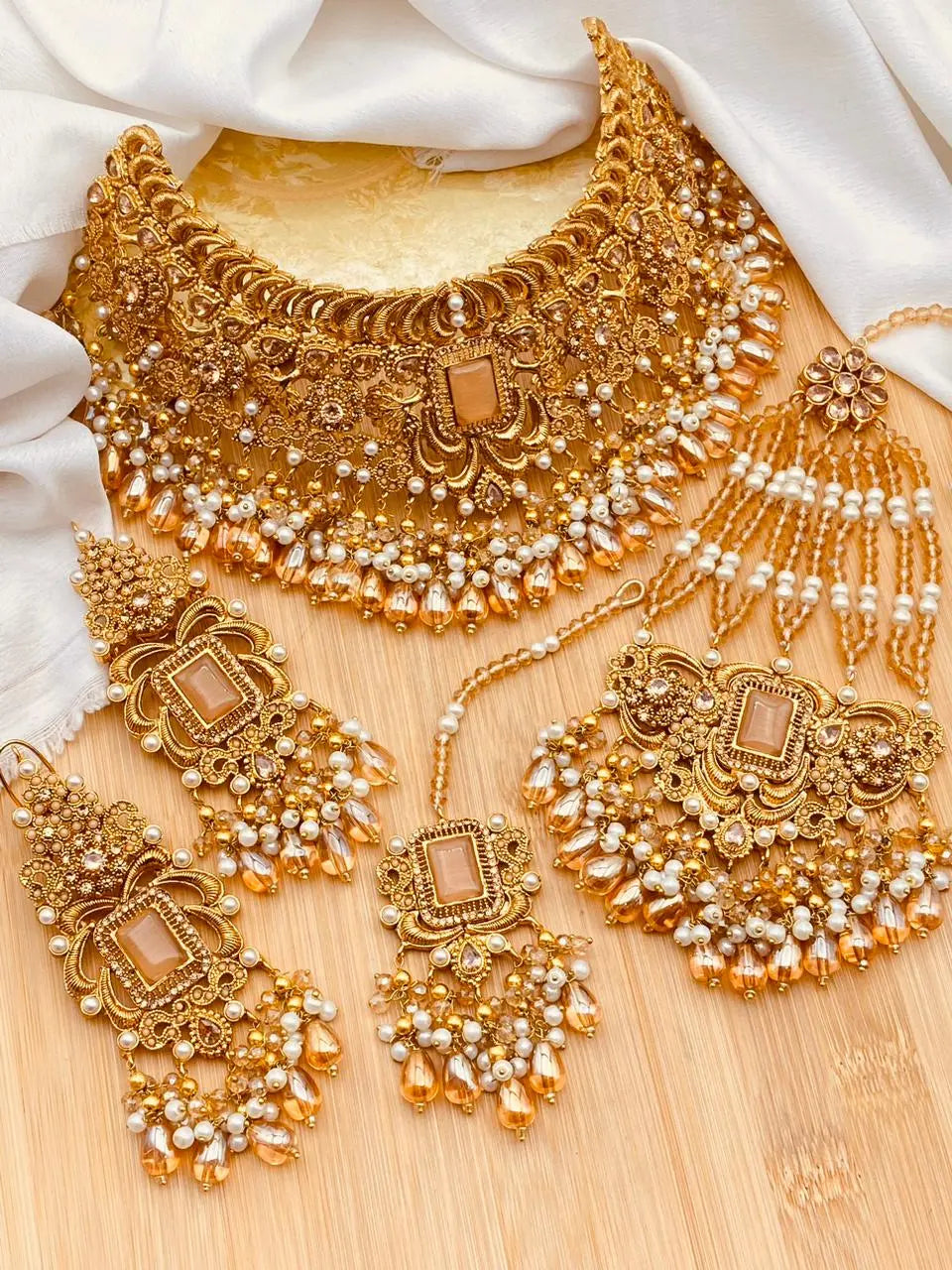 Designer Bridal Collar set-2288 Nayab Jewellery