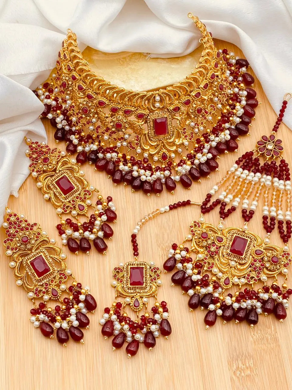 Designer Bridal Collar set-2288 Nayab Jewellery