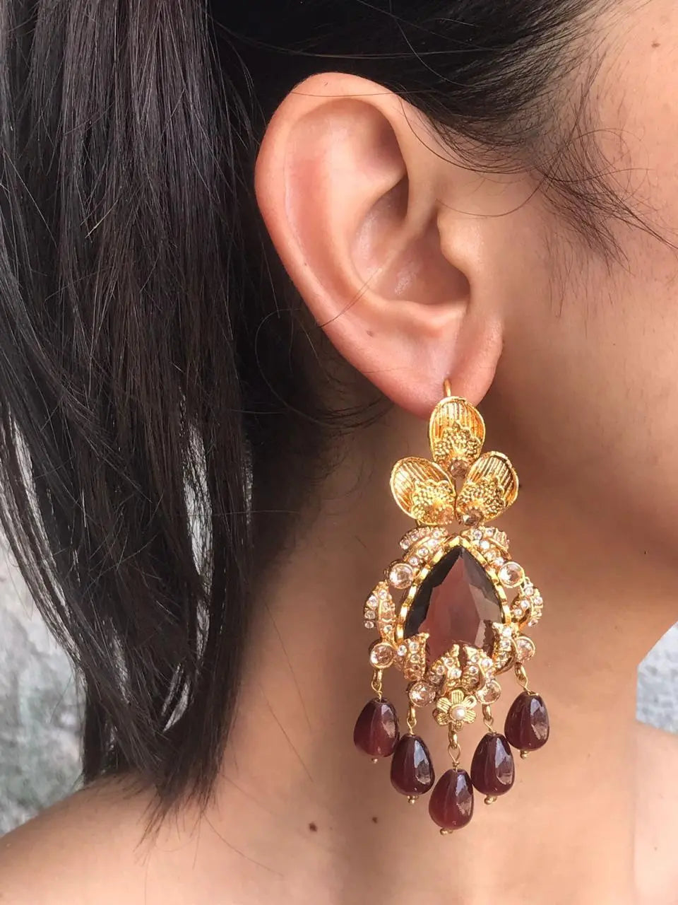 Designer Earrings  -2032 Nayab Jewellery