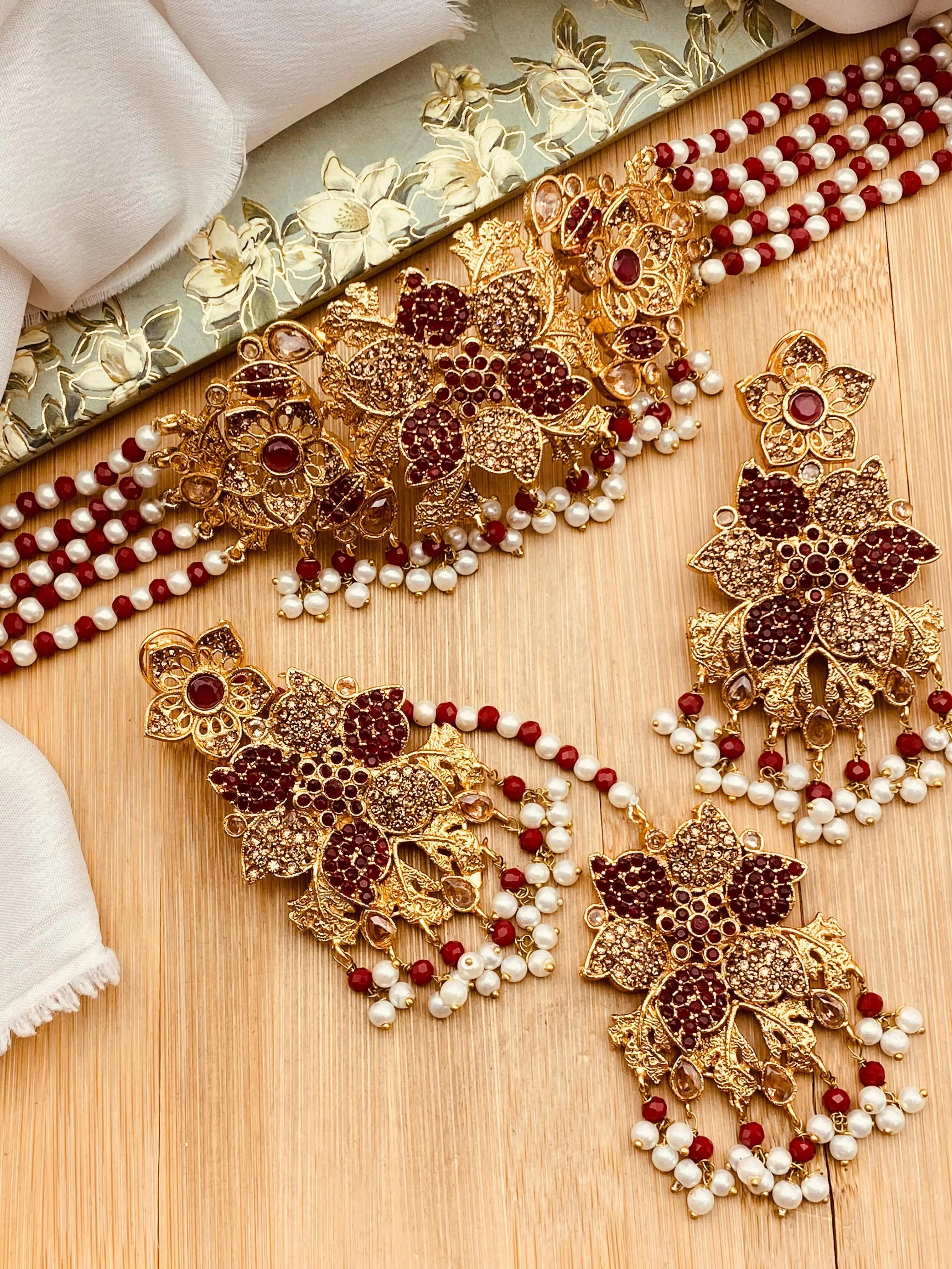 Designer Hand made Chokar set-2351 Nayab Jewellery