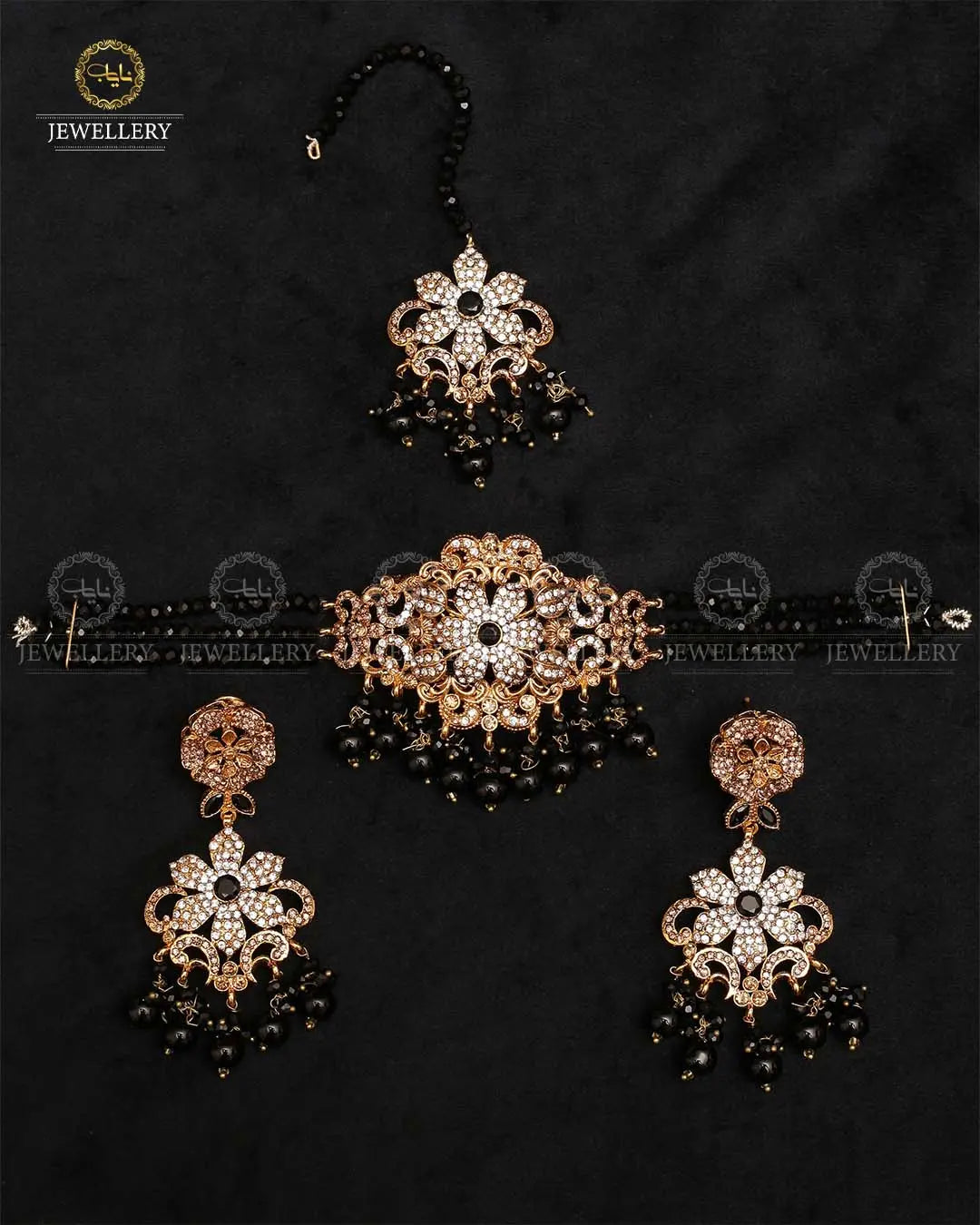 Designer choker set-2235 Nayab Jewellery