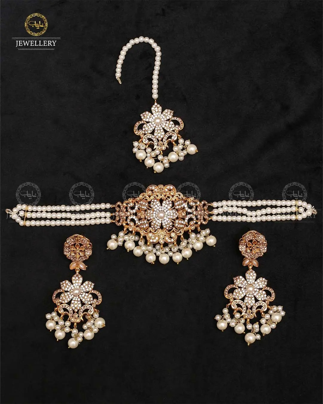 Designer choker set-2235 Nayab Jewellery