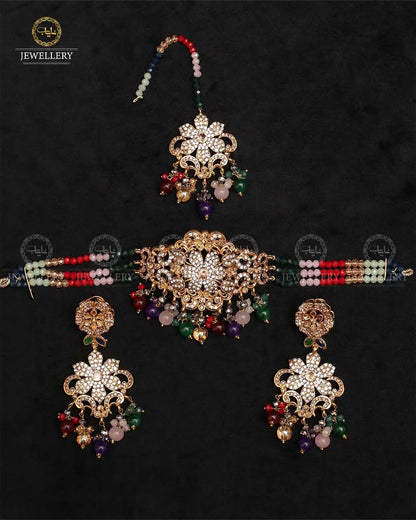 Designer choker set-2235 Nayab Jewellery