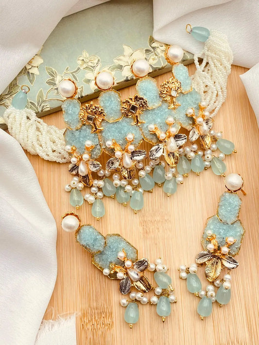 Designer crush Chokar set -1986 Nayab Jewellery