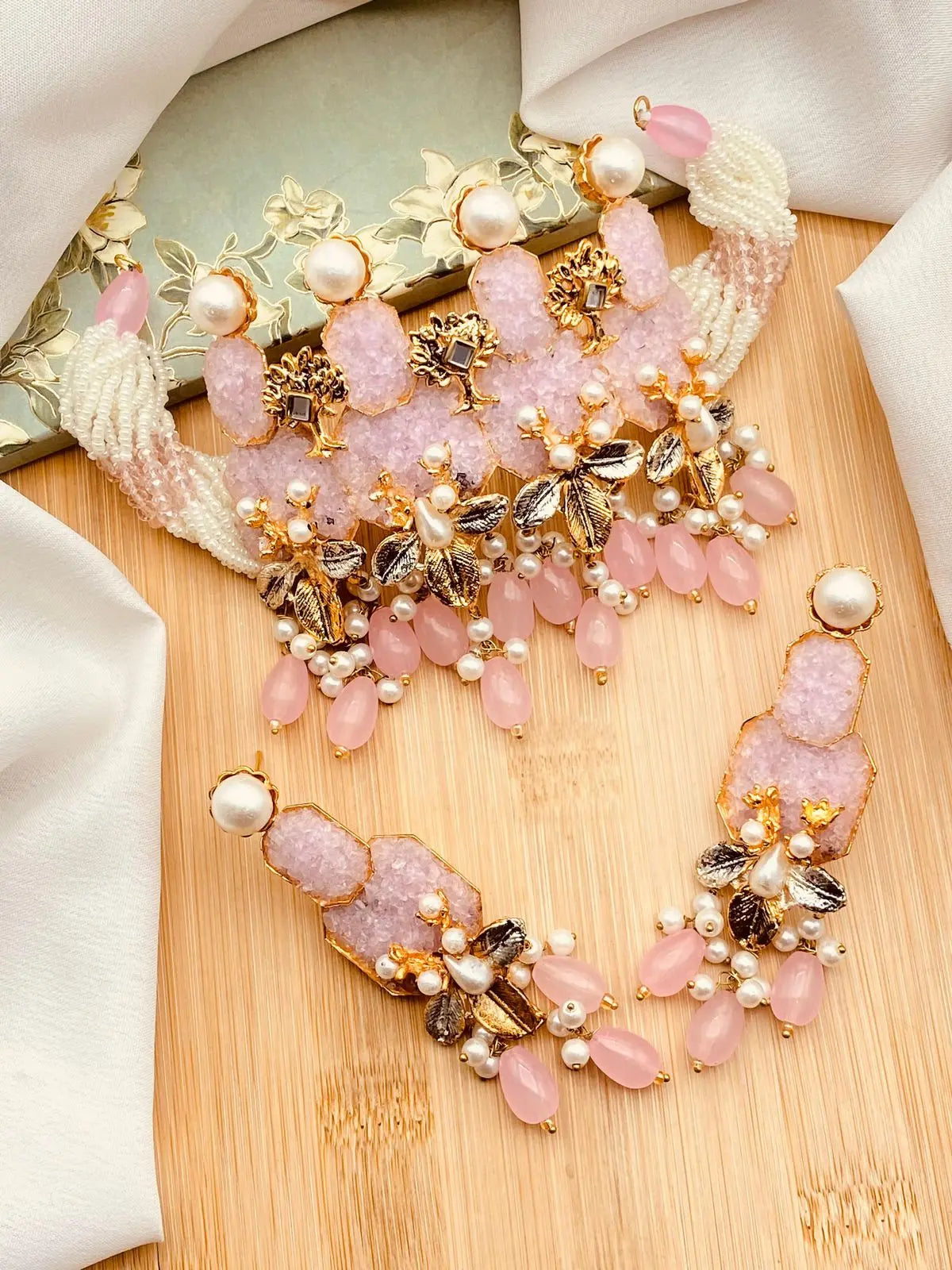 Designer crush Chokar set -1986 Nayab Jewellery