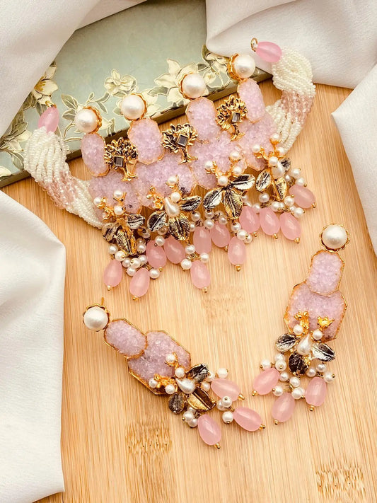 Designer crush Chokar set -1986 Nayab Jewellery